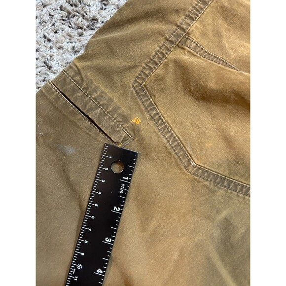 Kuhl Shorts Mens 38 Brown Distressed Vintage Style Outdoor Trail Hiking 5125 - Picture 11 of 14